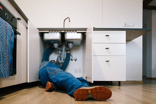 Professional Leak Detection technician working in Yarmouth Port, MA